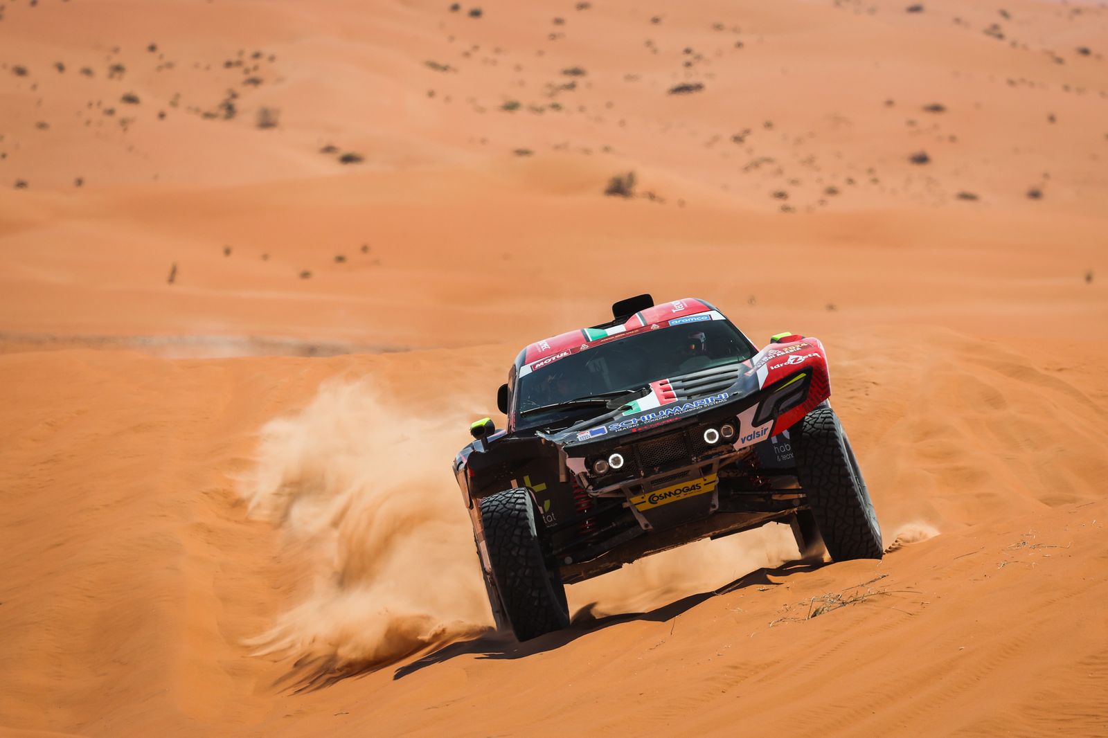 Las espectaculares imágenes del Dakar por las dunas