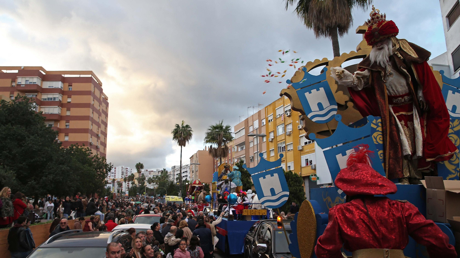 Un momento de la cabalgata de Reyes de 2022.