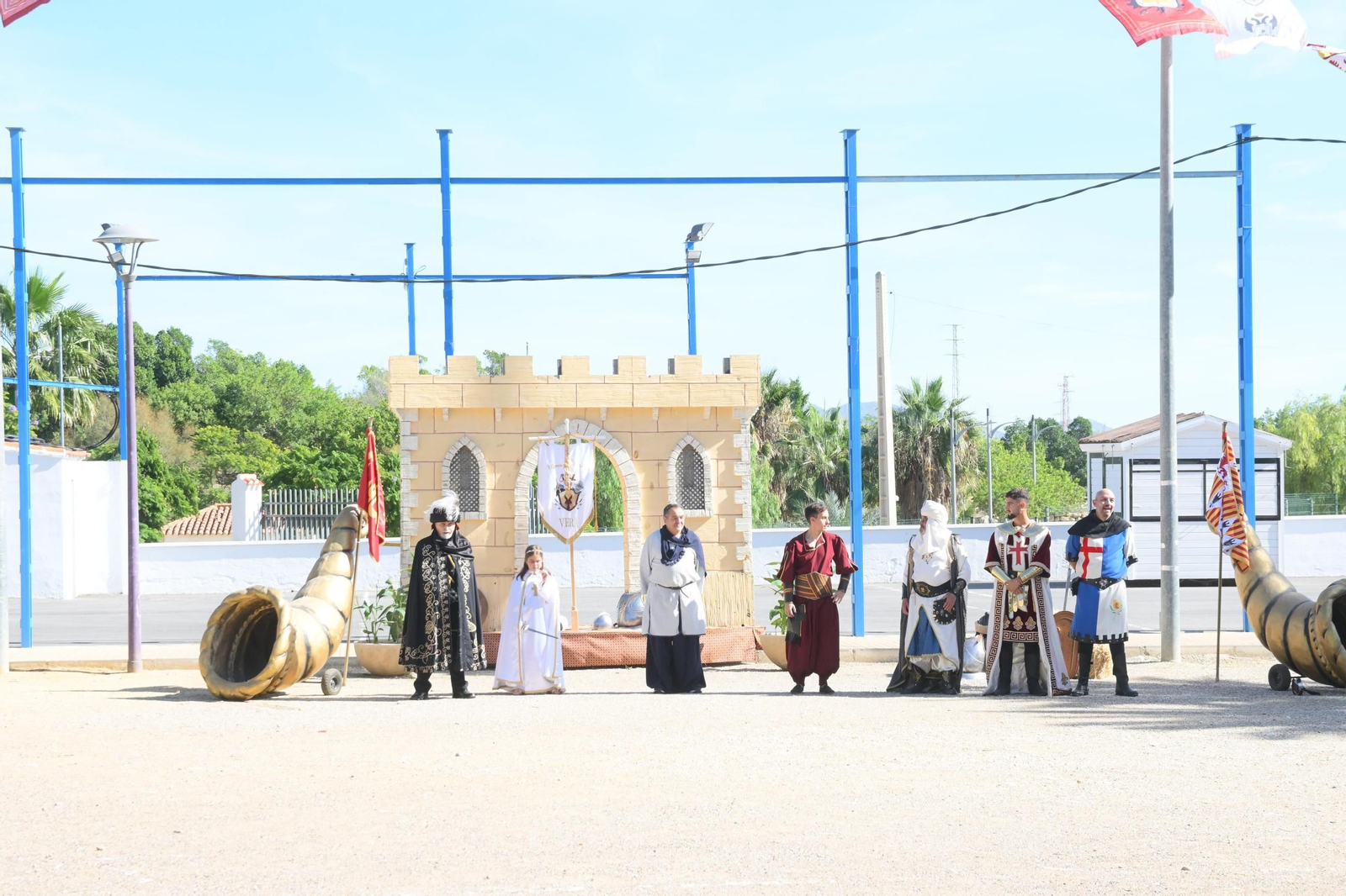 Más de veinte municipios festeros convierten Vera en la capital andaluza de los Moros y Cristianos