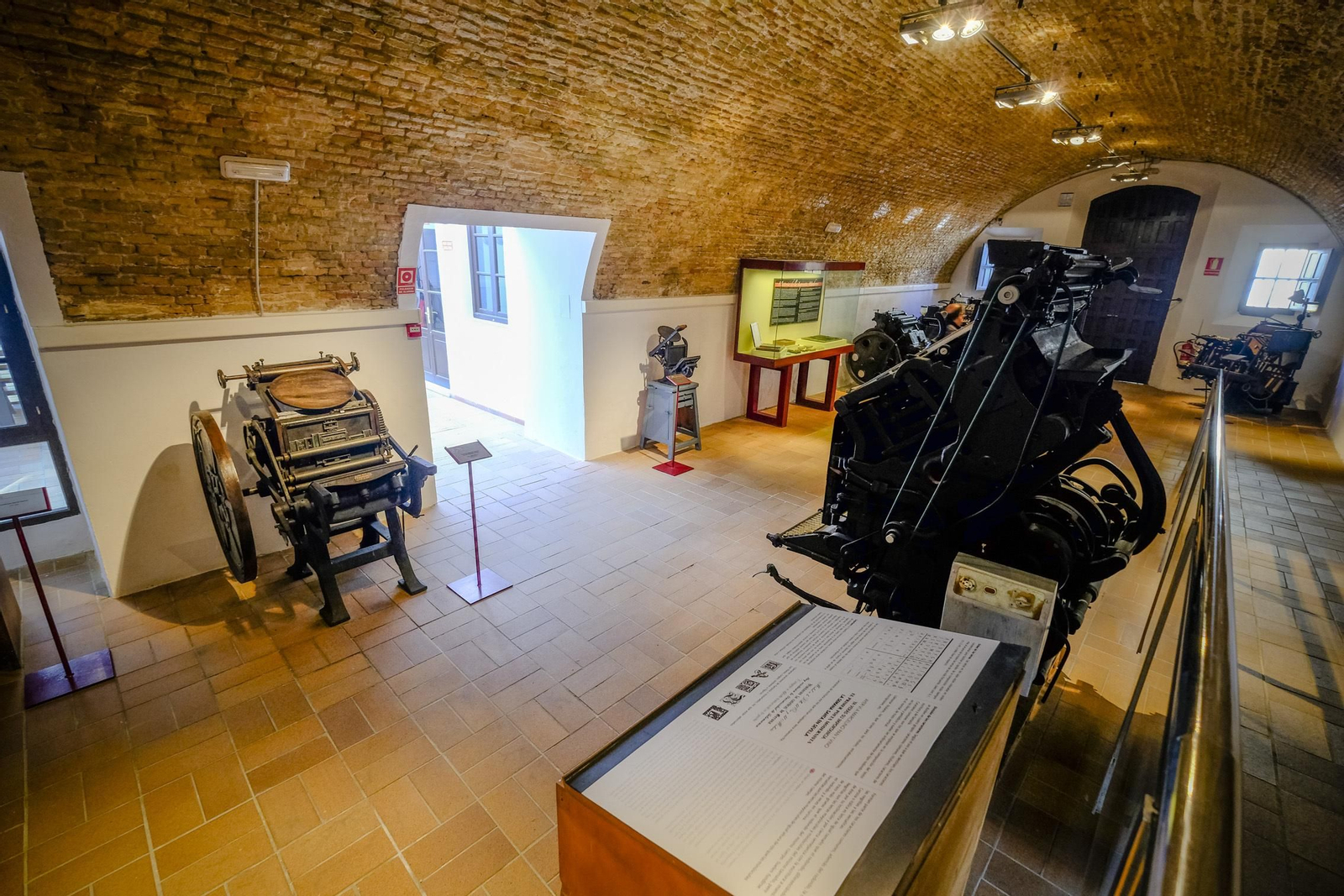 Una de las salas del Museo Litográfico.