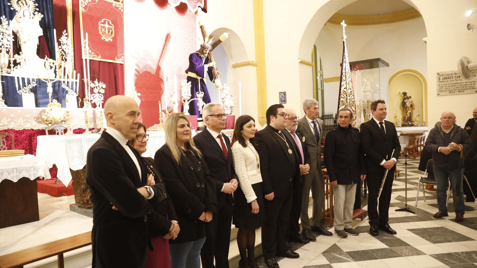 Exaltación del Nazareno a cargo de Tomás Herrera