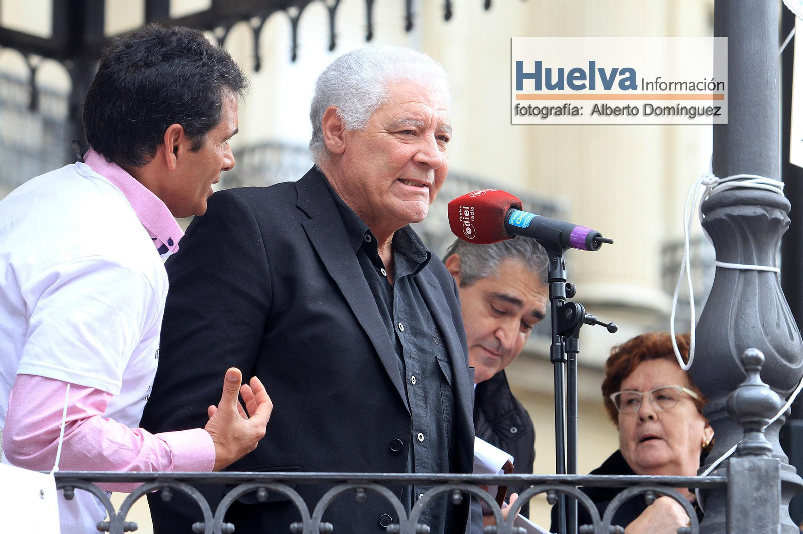 Imágenes de la manifestación contra la derogación de la prisión permanente revisable celebrada en Huelva