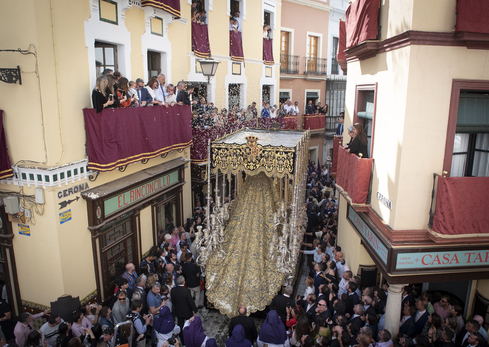 Las imágenes de la hermandad de La Exaltación