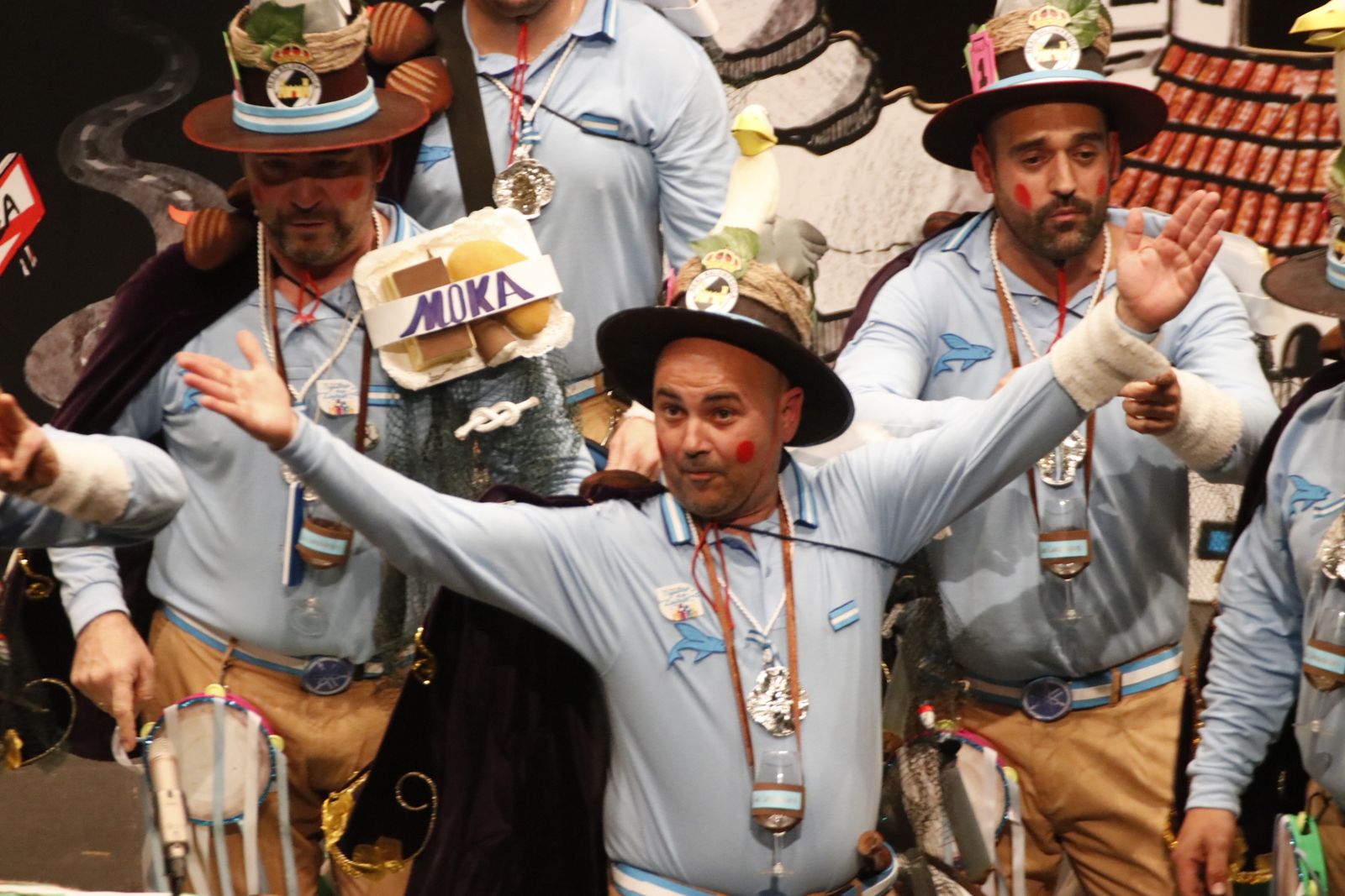 Final del concurso de Carnaval de la Concha Fina de La Línea