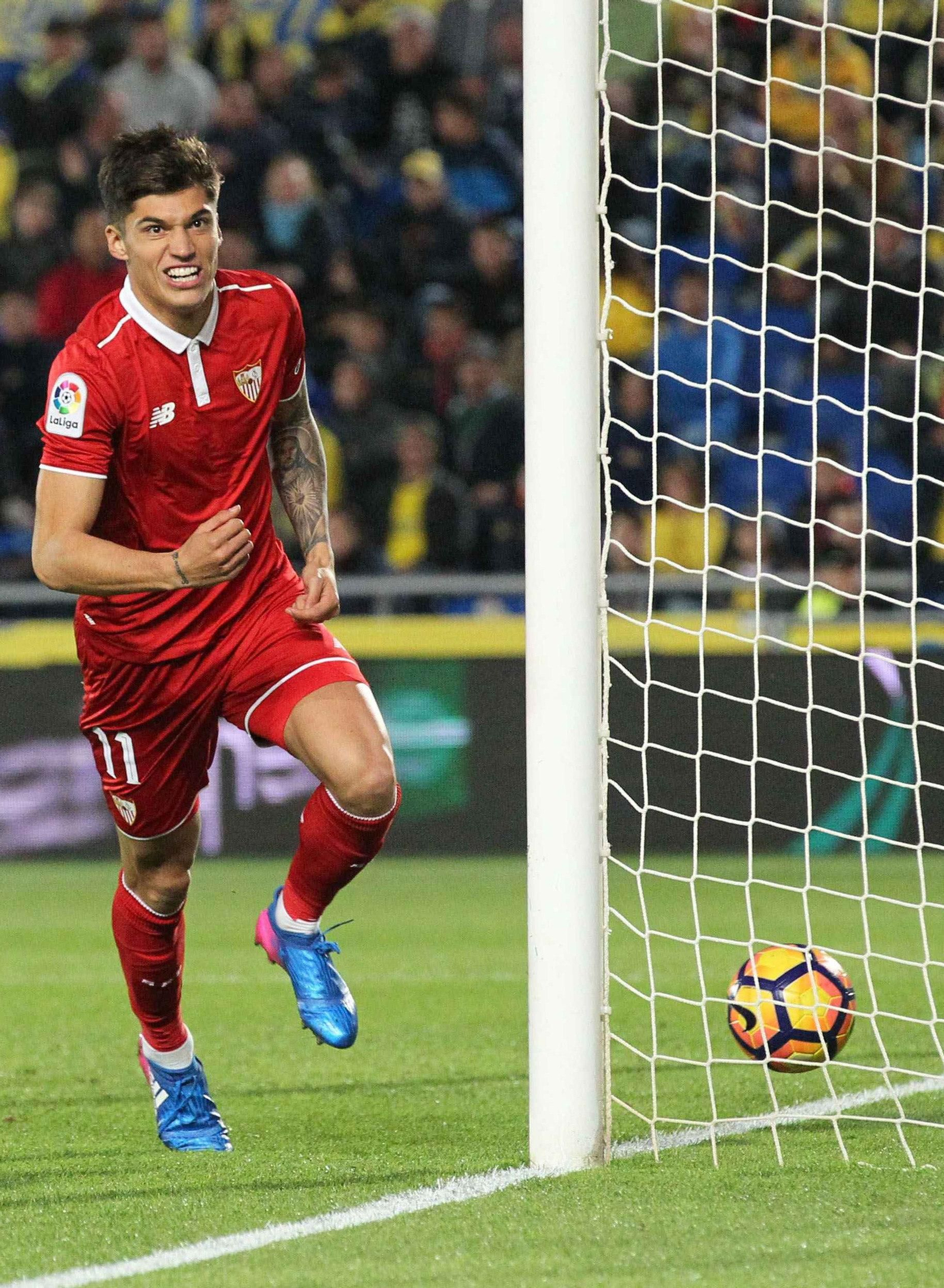 Correa, instantes después de anotar el tanto que decidió el partido.