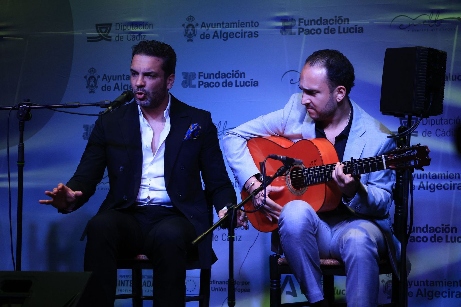 Fotos del recital de cante flamenco de Jesús Méndez en el Centro Paco de Lucía de Algeciras