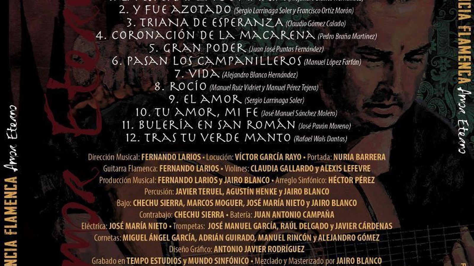 Contraportada del disco