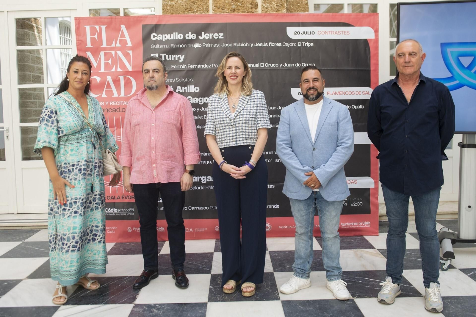 Presentación de Flamencad 2023 en la Diputación de Cádiz