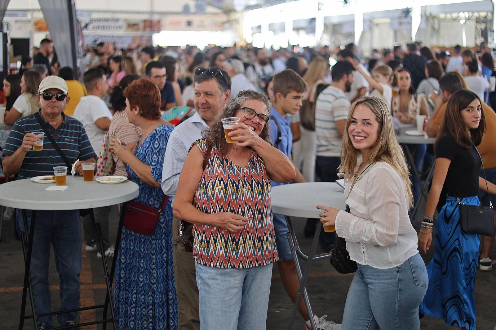 Imágenes de la Feria de la Tapa de Huelva en la mañana del domingo