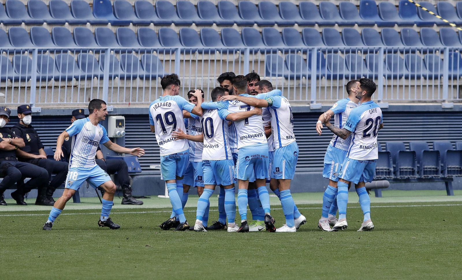 Las fotos del Málaga CF-Albacete
