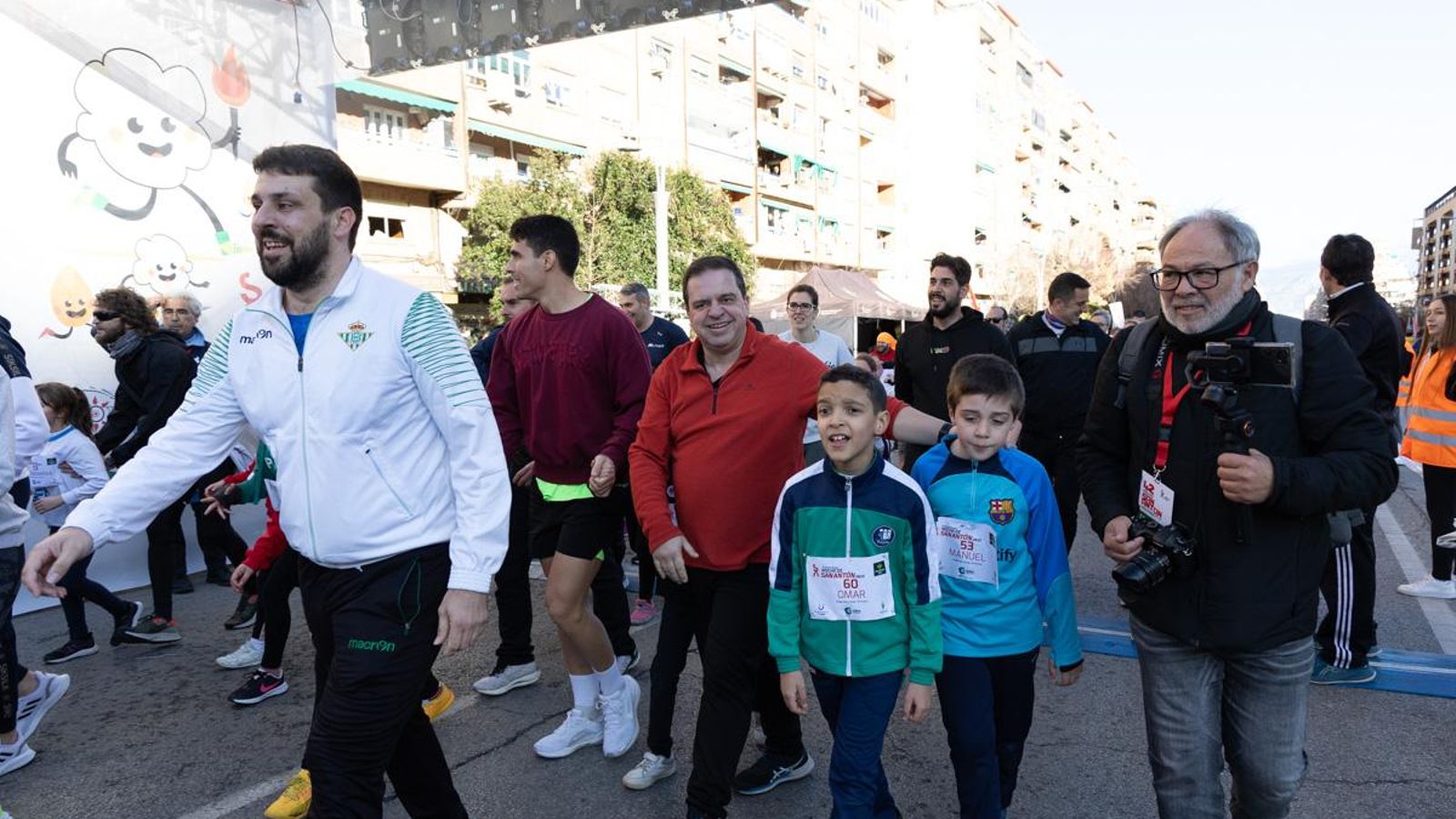 En imágenes: Los niños y niñas de los colegios de Jaén, protagonistas de la San Antón Escolar