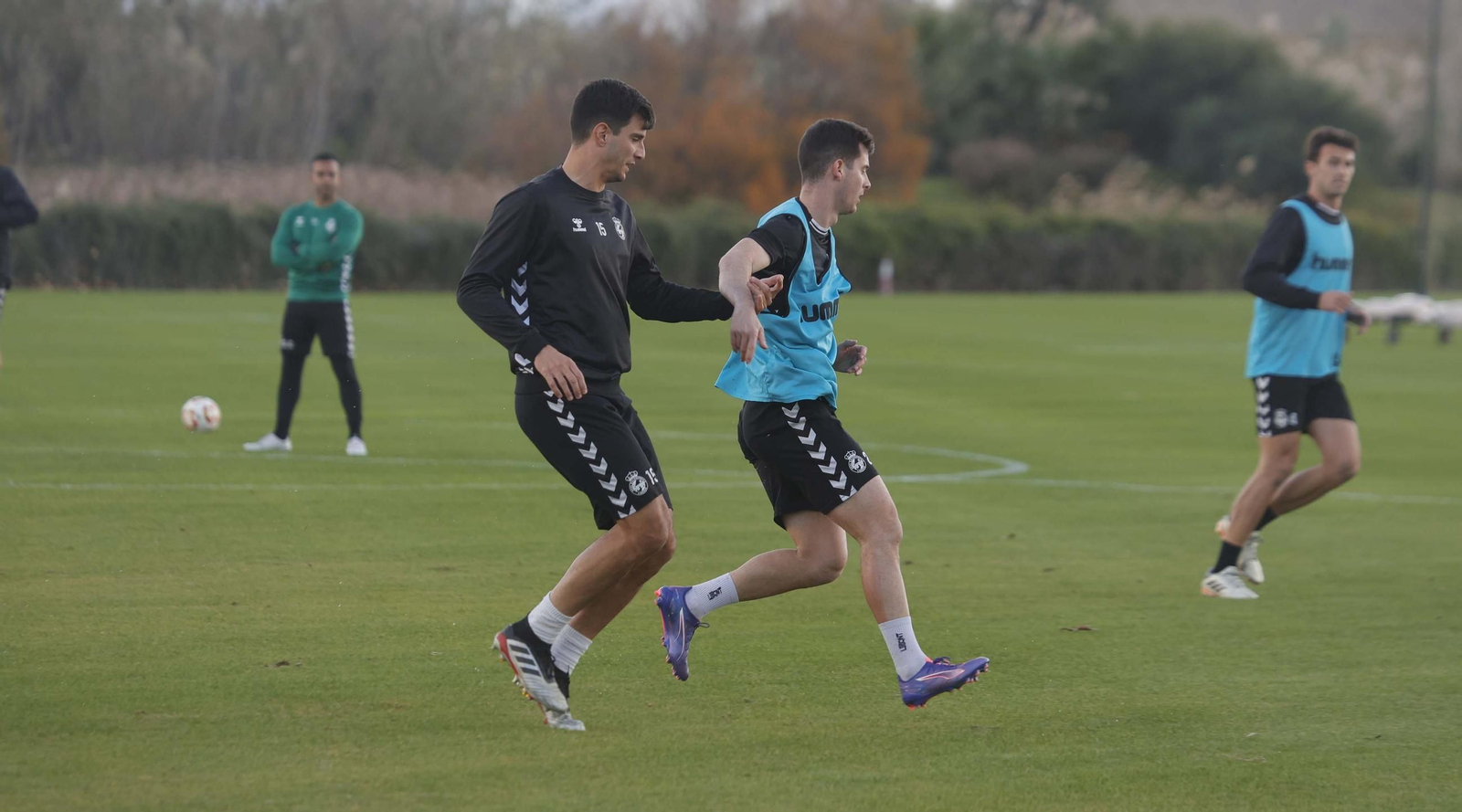 Las fotos del primer entrenamiento de la Balona después de sus vacaciones de Navidad