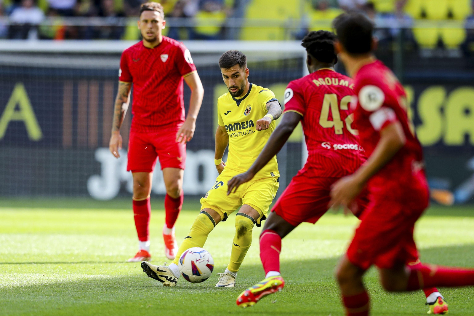 Las imágenes del Villarreal-Sevilla