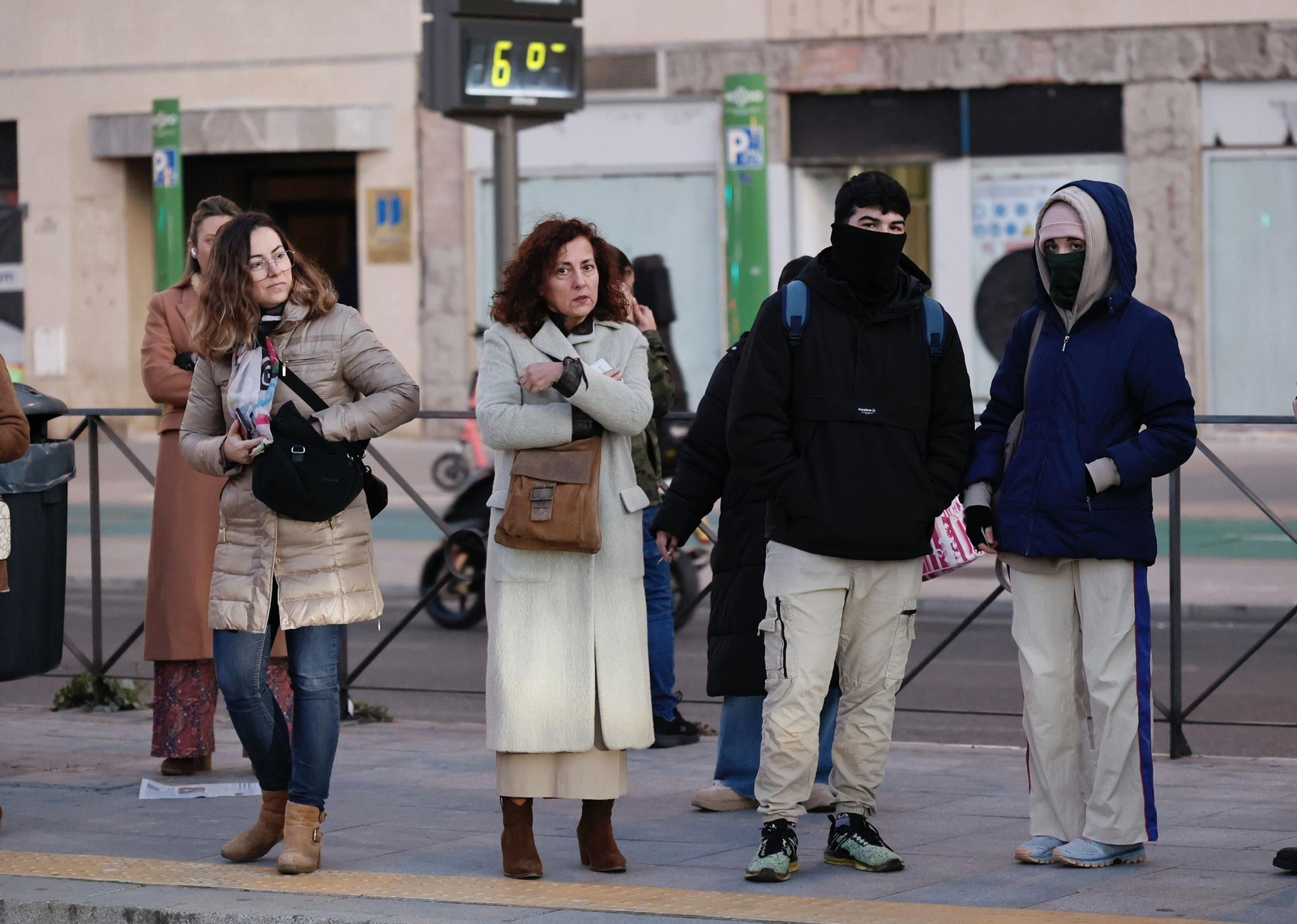 Las imágenes del frío en Sevilla