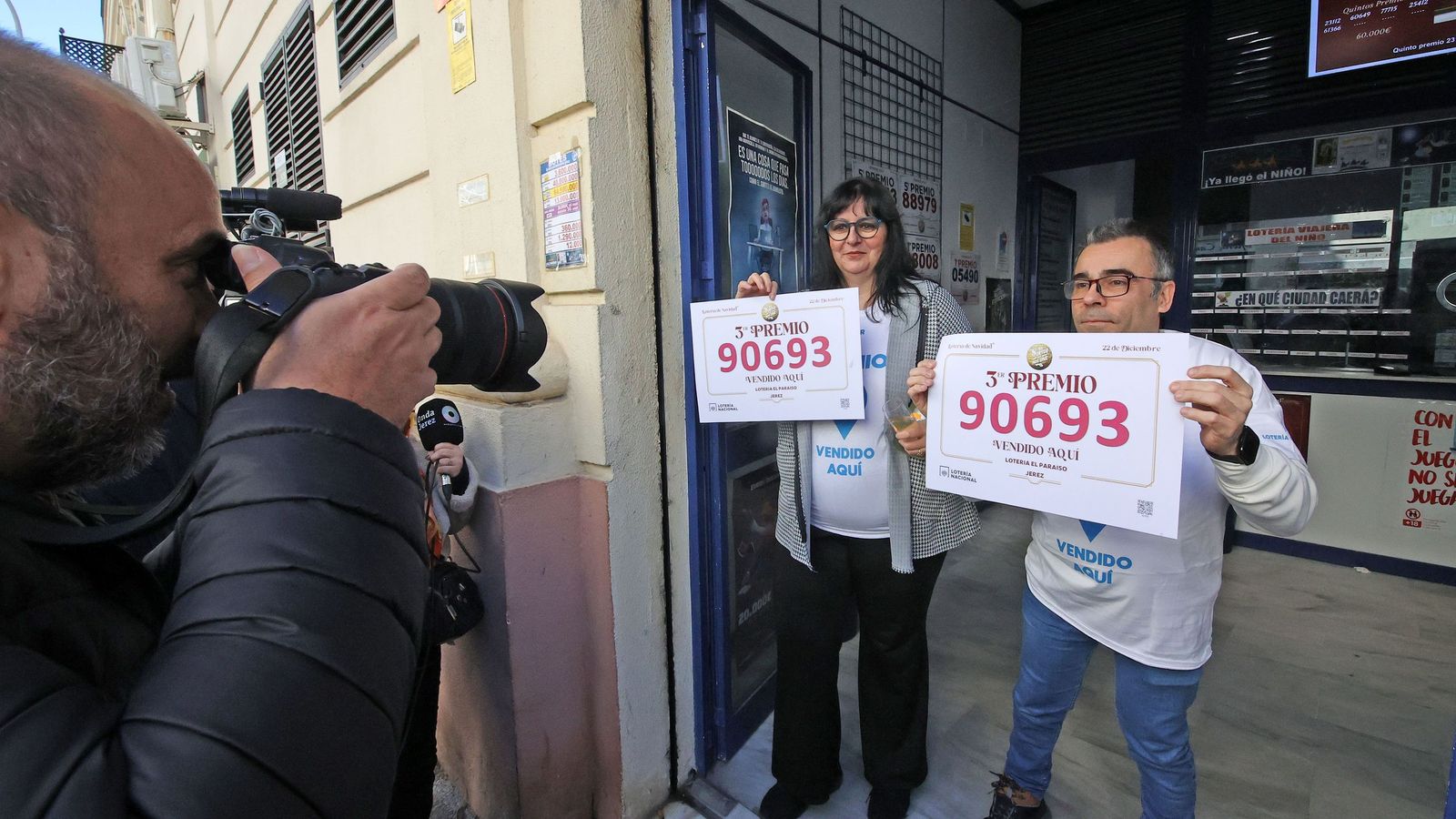 El Paraíso vuelve a dar premio en la Lotería de Navidad 2025