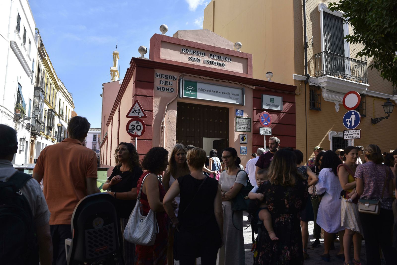 Regreso a las aulas de los más pequeños del cole