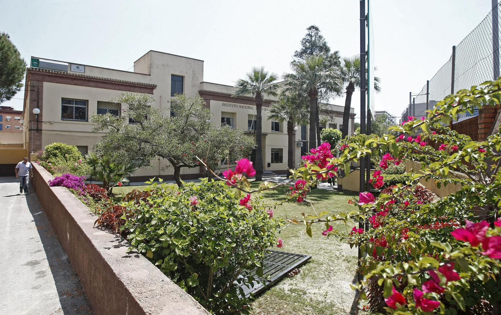 El IES Kursaal de Algeciras.