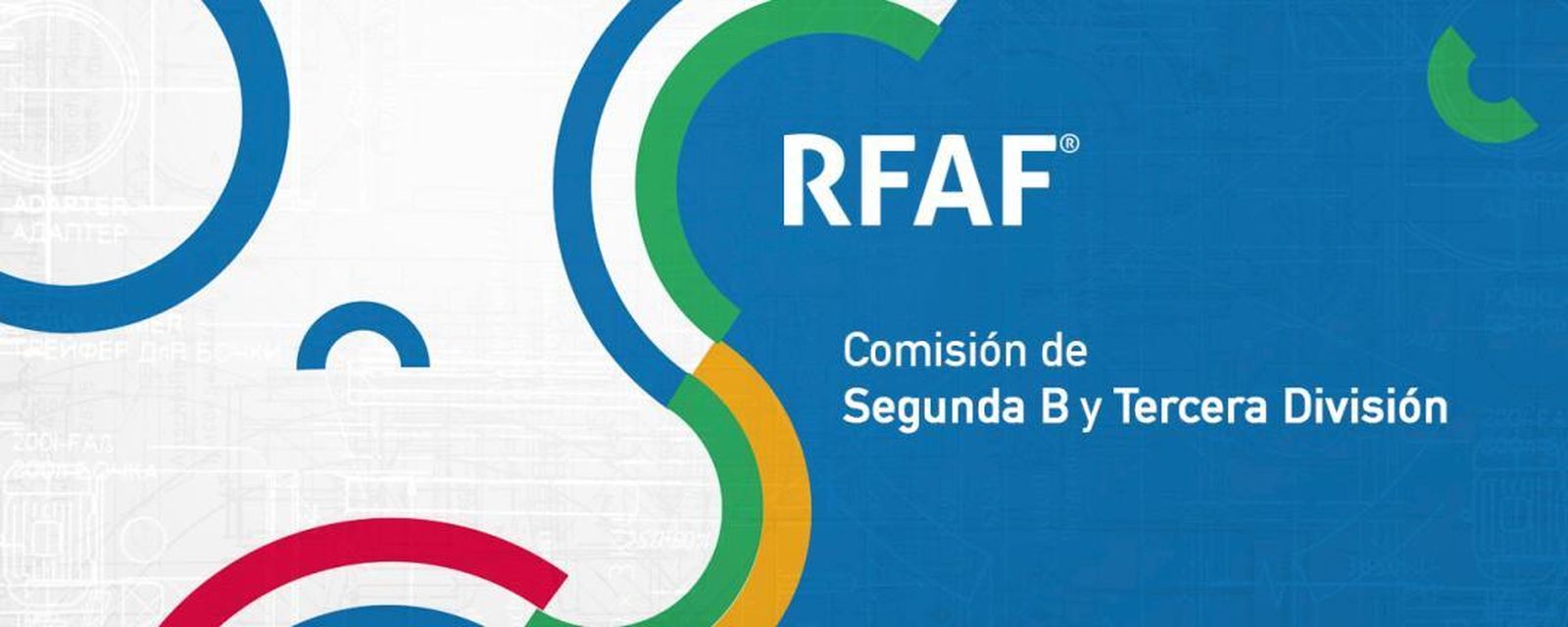 Cabecera de la nota informativa de la Real Federación Andaluza de Fútbol
