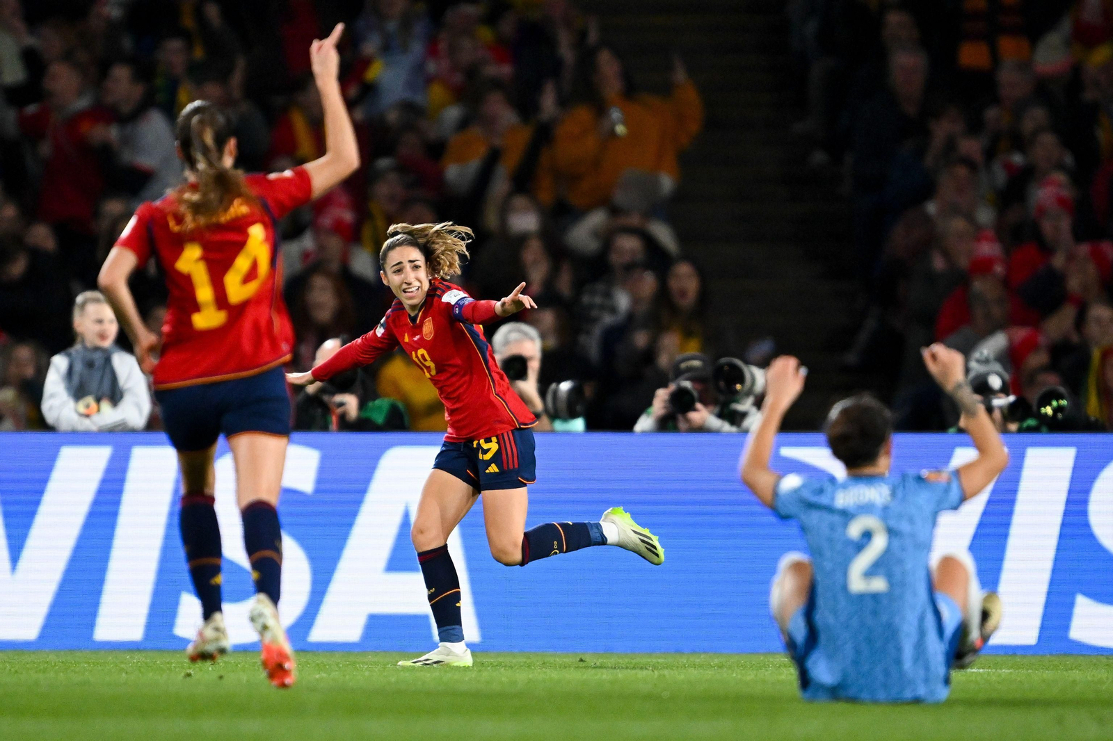 Las imágenes de la final del Mundial de Fútbol Femenino España-Inglaterra