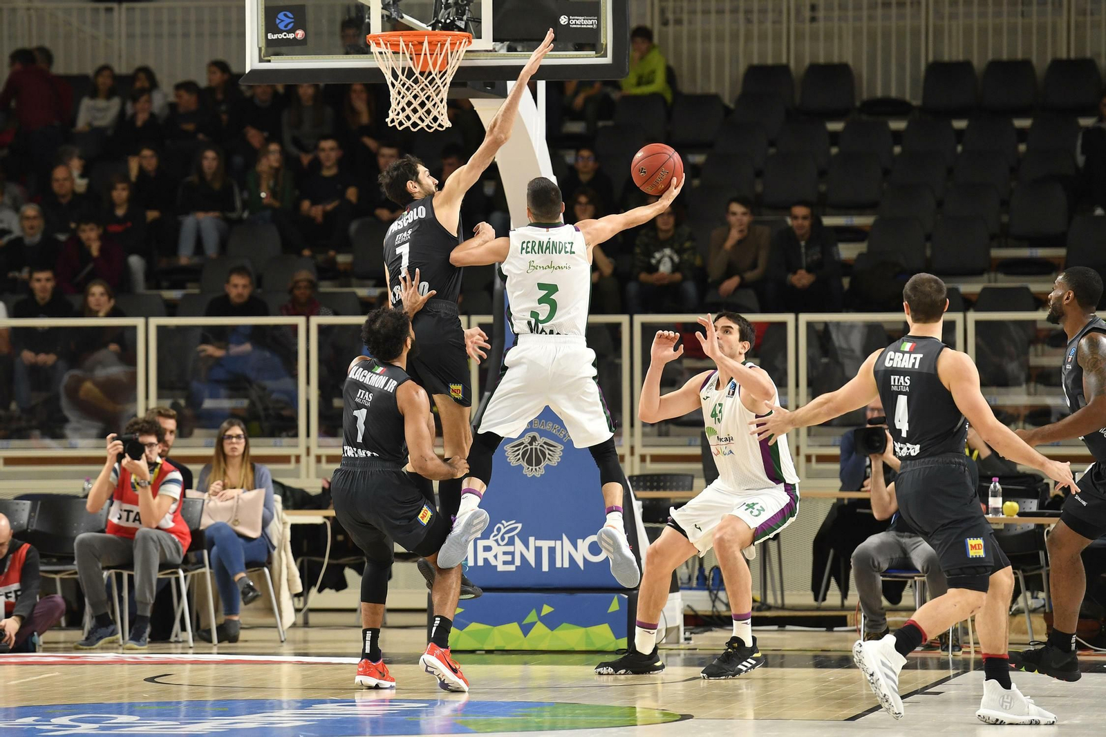 Las fotos del Trento - Unicaja