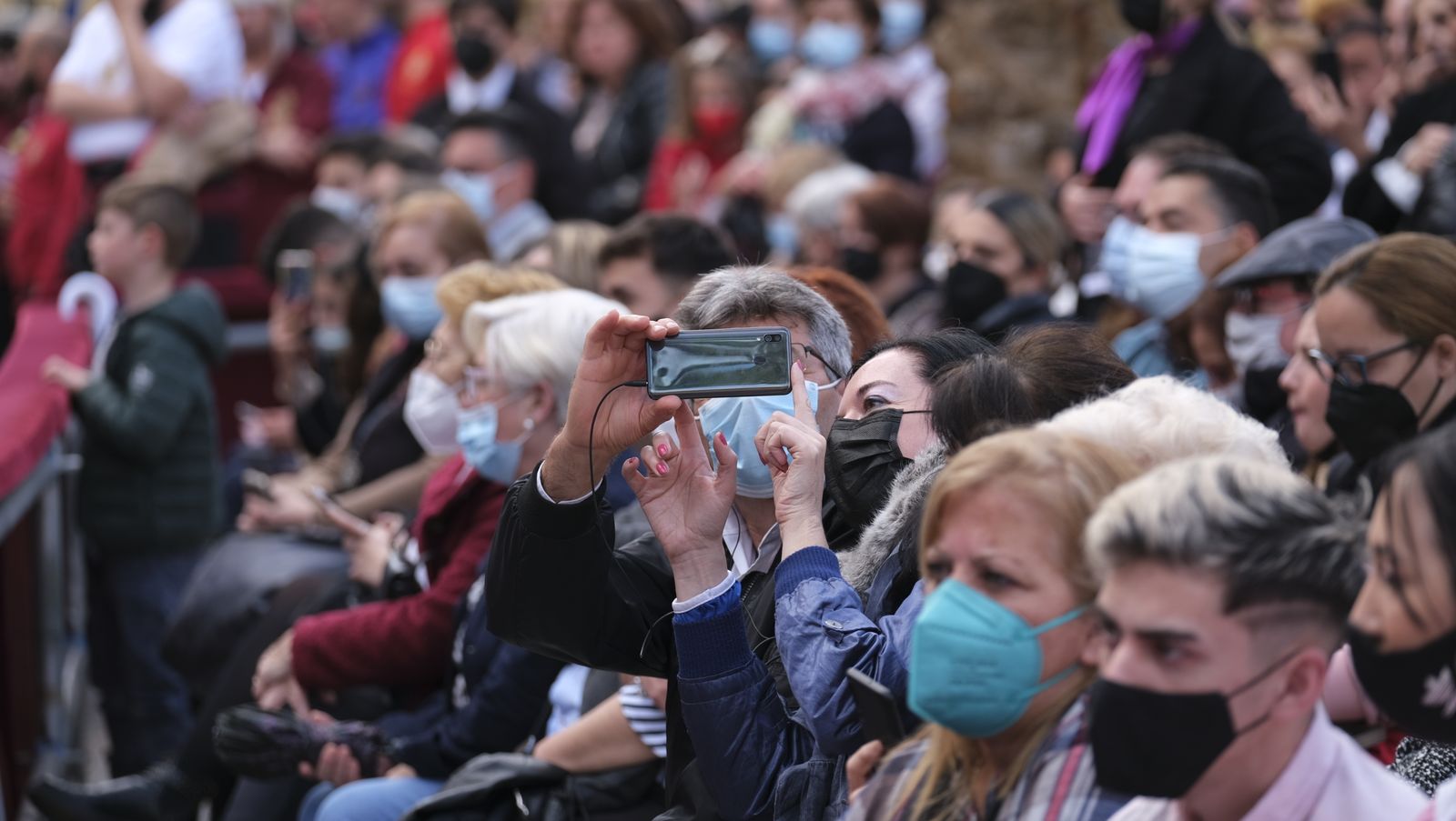 Procesión de Prendimiento en Almería, en imágenes