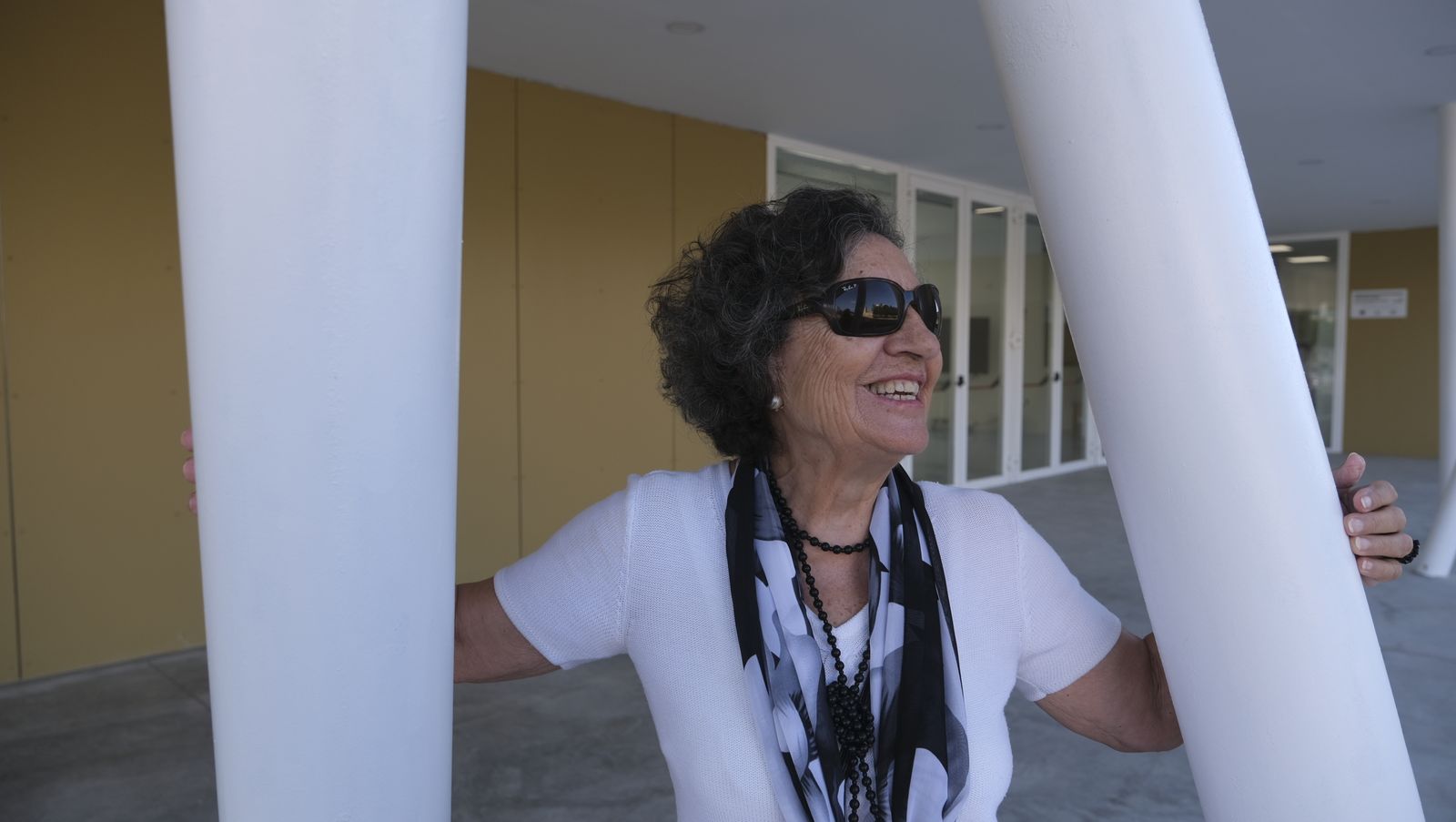 Kina Jiménez visita el Conservatorio Profesional de Danza que lleva su nombre