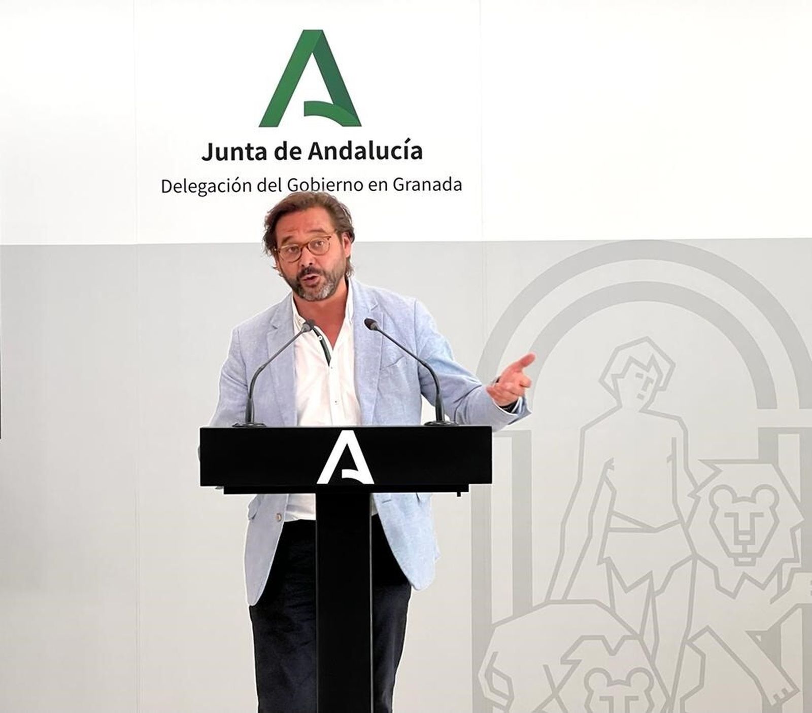 El delegado de Gobierno de la Junta en Granada, Antonio Granados