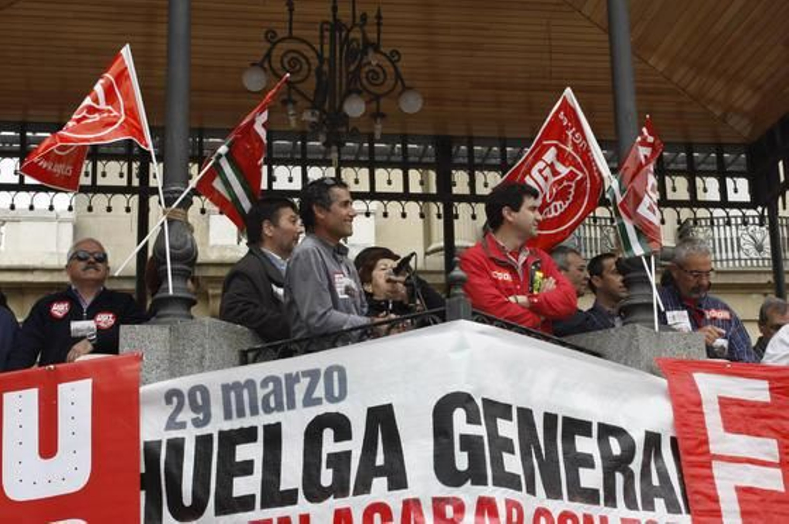 Las imágenes de la huelga general en Huelva