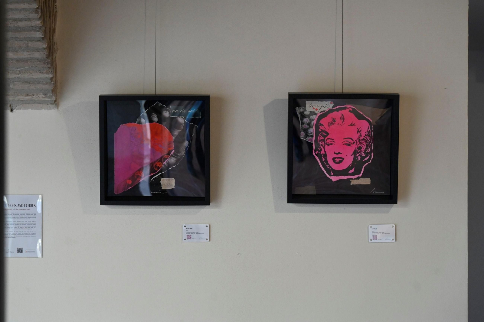 Las imágenes de la exposición 'Reflejos del Inconsciente', de la artista cordobesa Natalia Revelles