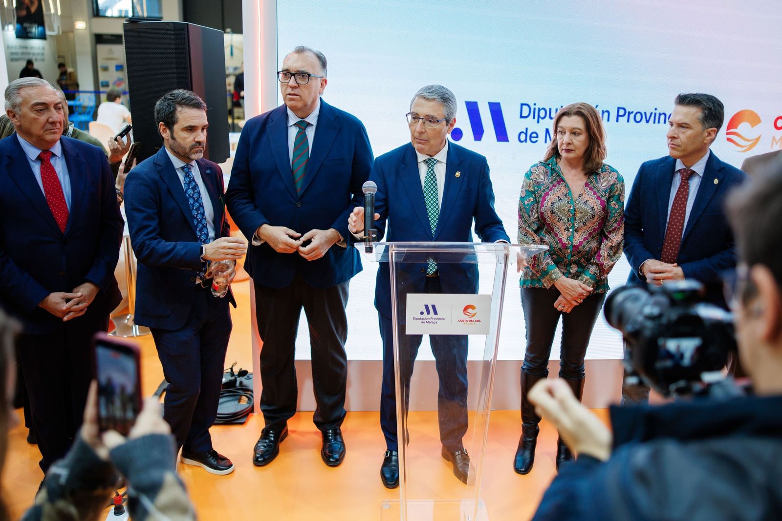 Representantes andaluces en la ITB de Berlín.