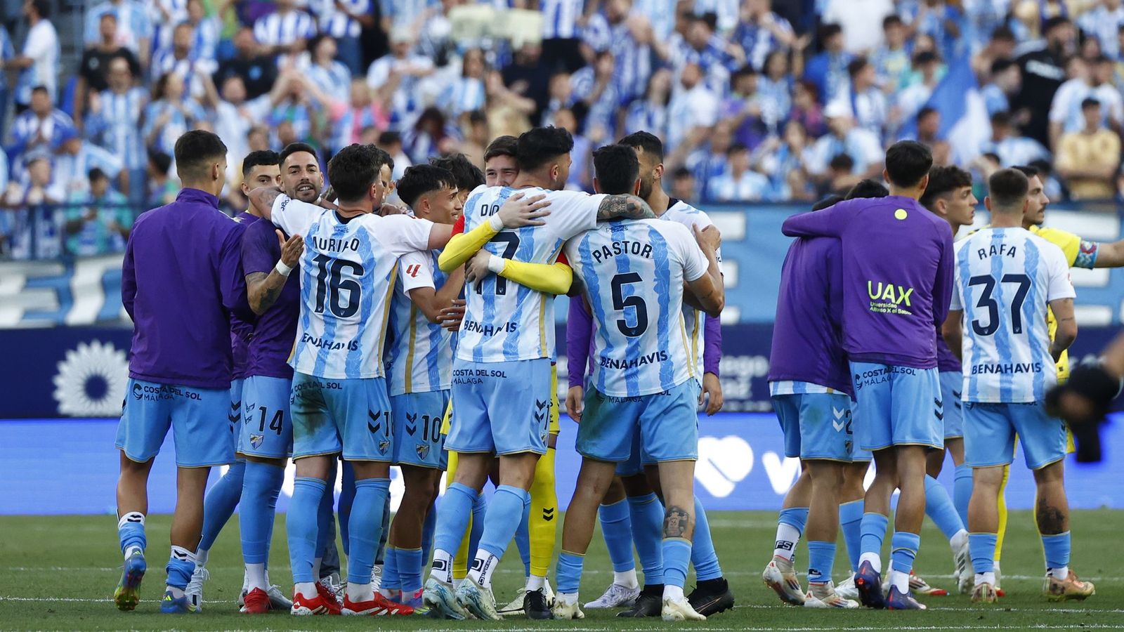 Las fotos del Málaga CF-CD Castellón