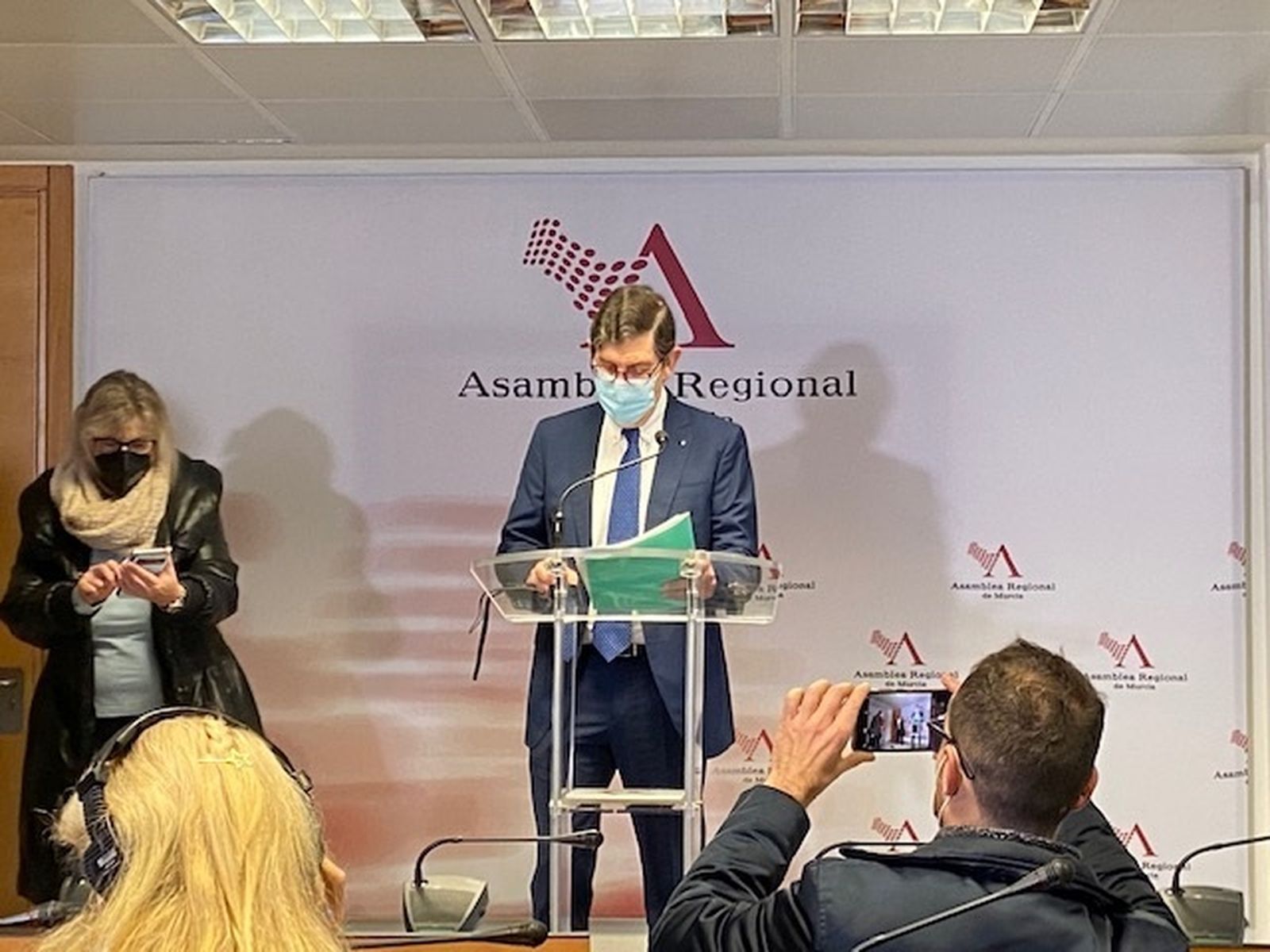 Manuel Villegas, consejero de Salud de Muricia.