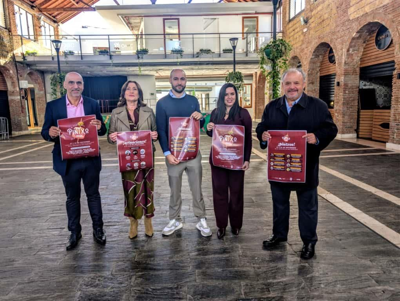 Presentacion de la II Feria del Pintxo en Vélez-Málaga