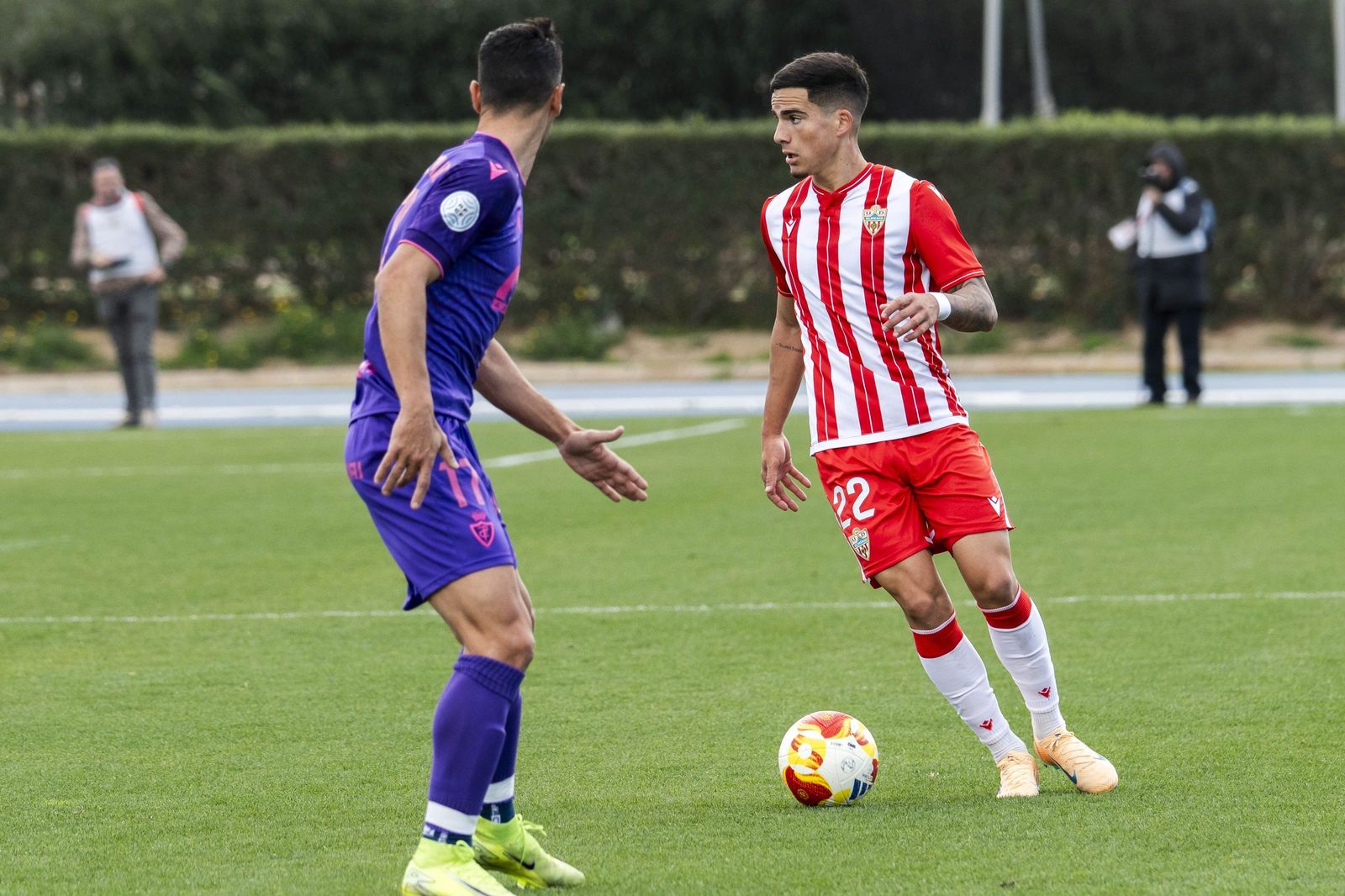 El Almería B recibe al Real Jaén en el Anexo del Estadio de los Juegos Mediterráneos
