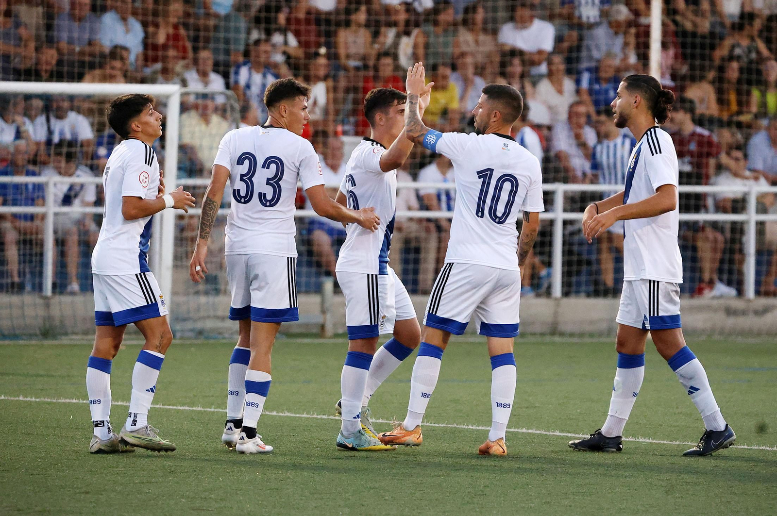 Imágenes del CD Rociana-Recreativo de Huelva en el I Memorial 'Fuente Clara Cabrera Mateos'
