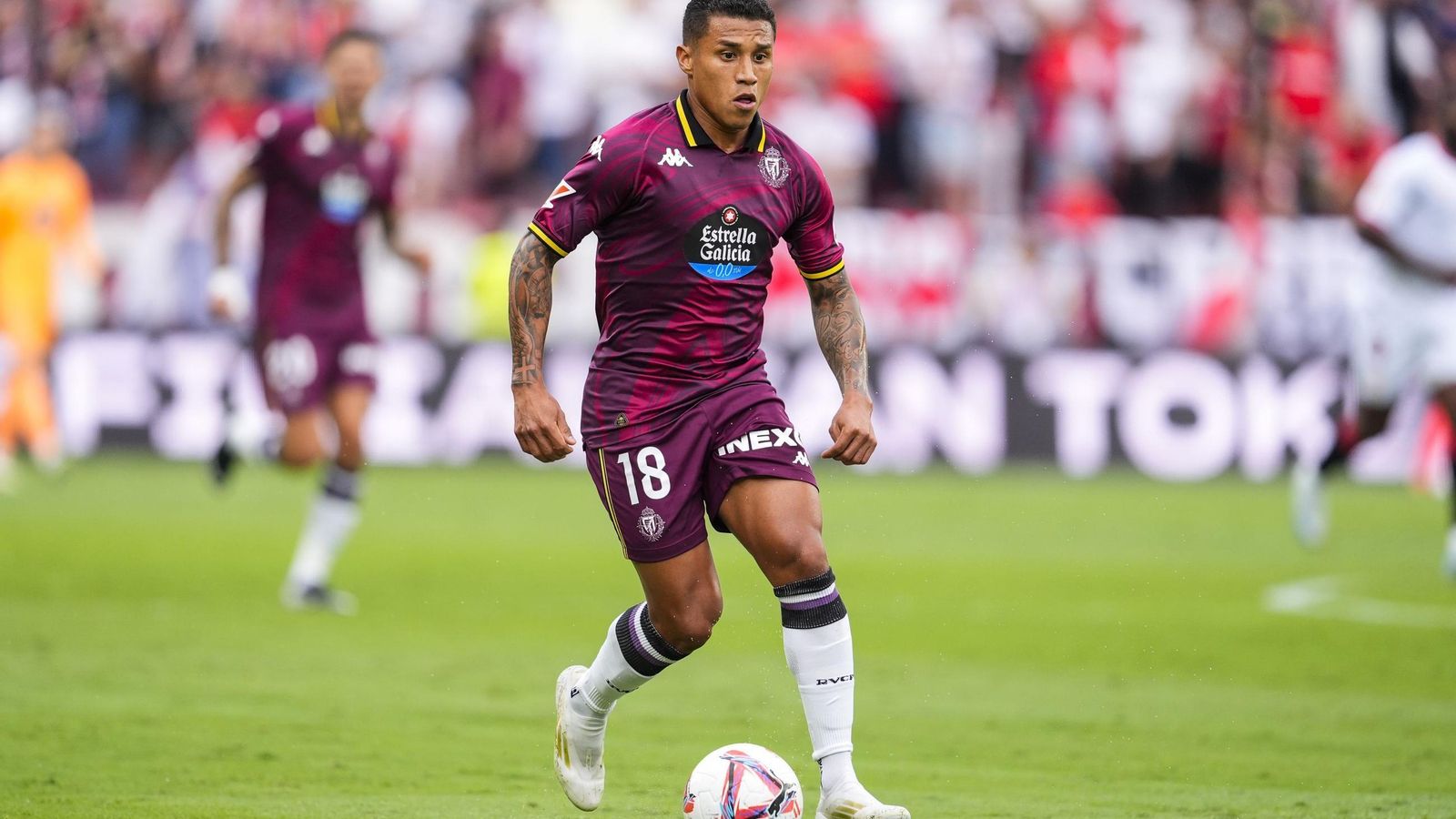 Las imágenes del Sevilla-Valladolid