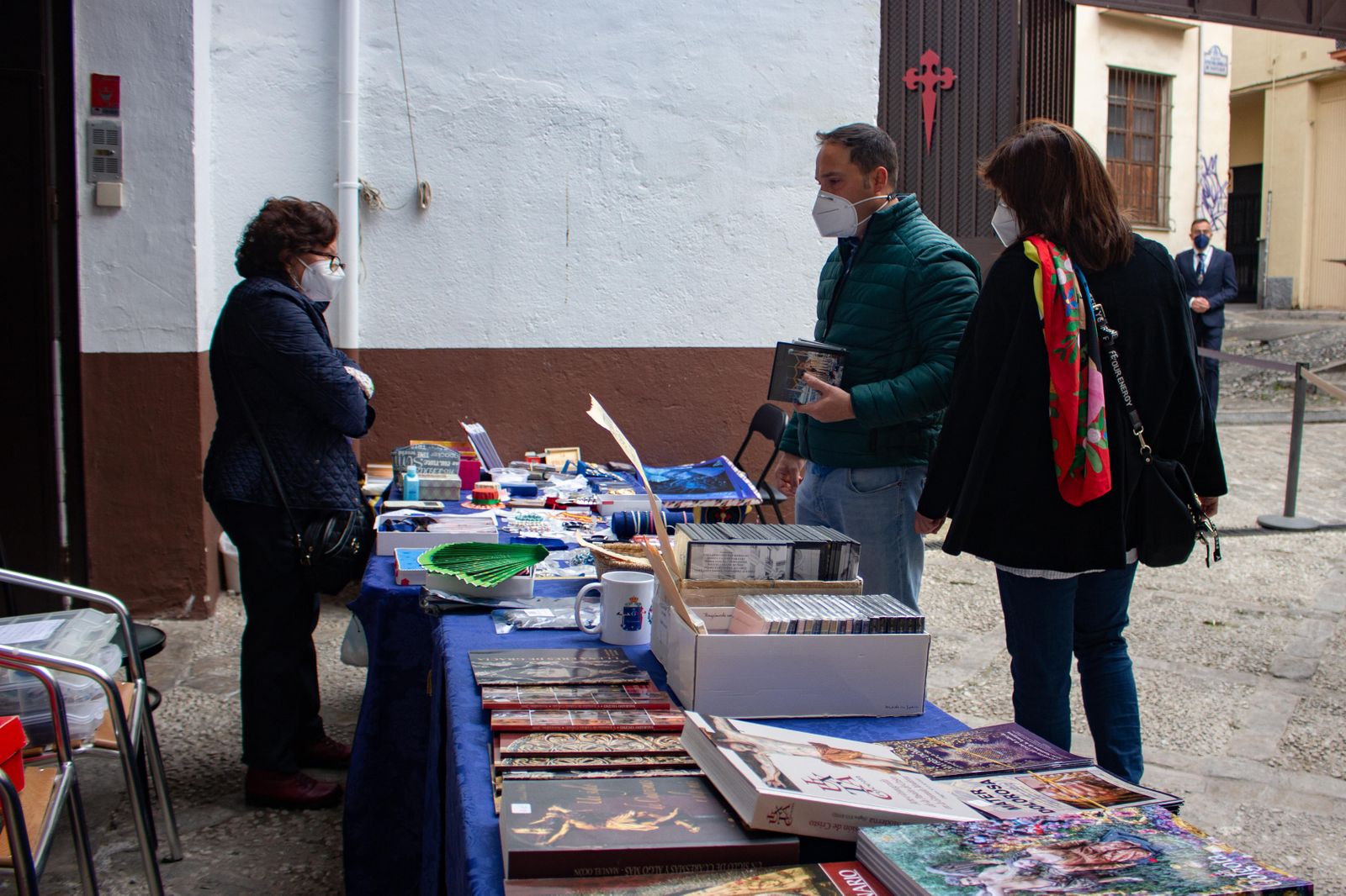 Imágenes de la hermandad del Huerto en las Comendadoras