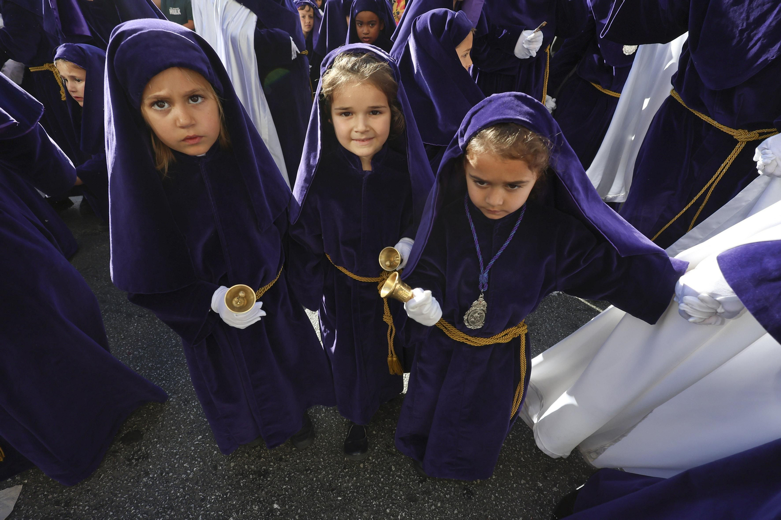 El Rico, en su procesión del Miércoles Santo en Málaga El Rico, en su procesión del Miércoles Santo en Málaga