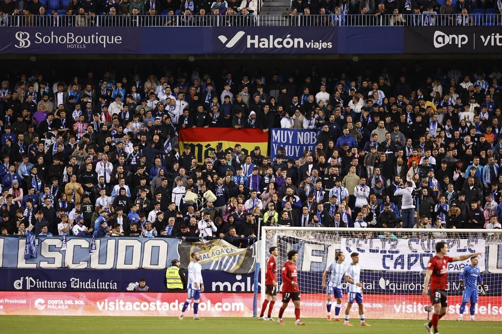 Búscate en las gradas de La Rosaleda en el Málaga CF-Mirandés