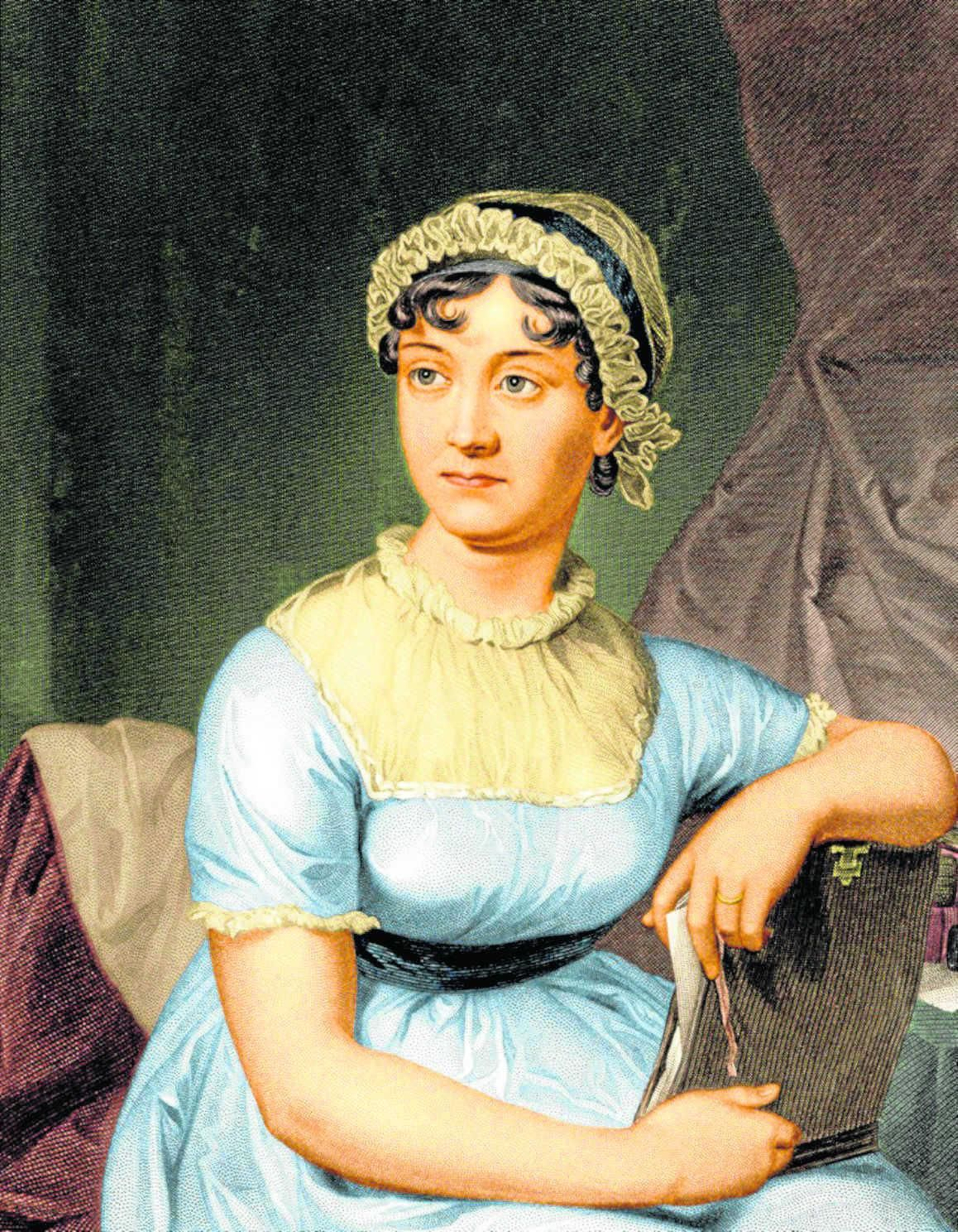 Retrato de la escritora Jane Austen (Steventon, 1775-Winchester, 1817).