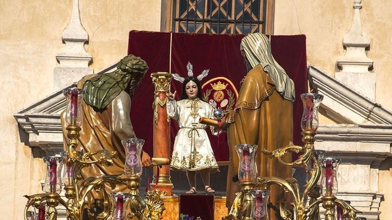 El Niño 'Perdío', cofradía que sale el Miércoles Santo en Estepa.