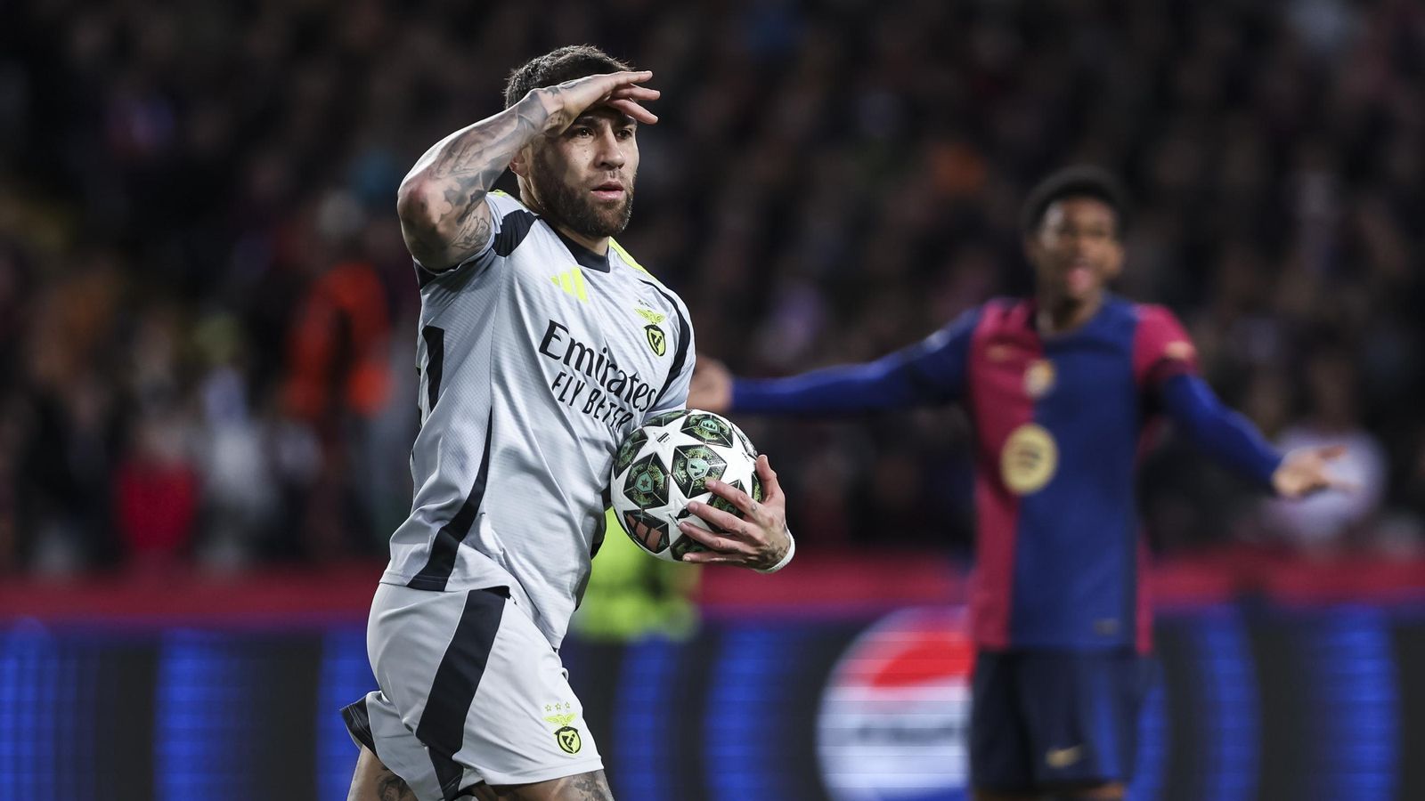 Las fotos del Barcelona-Benfica