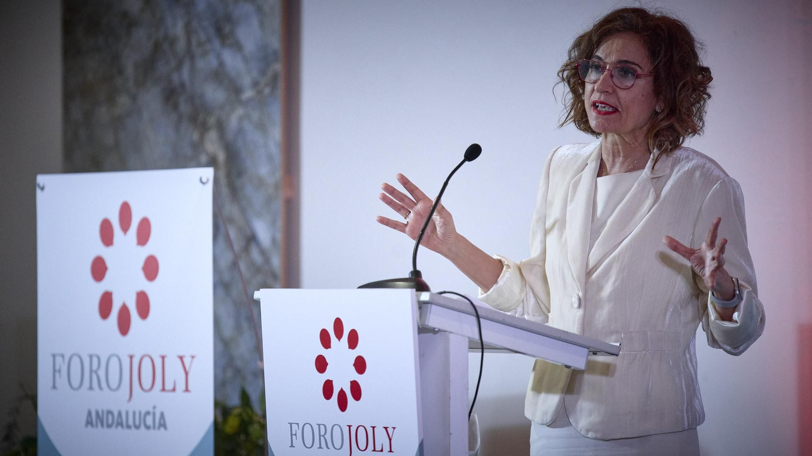 María Jesús Montero en el Foro Joly Andalucía .