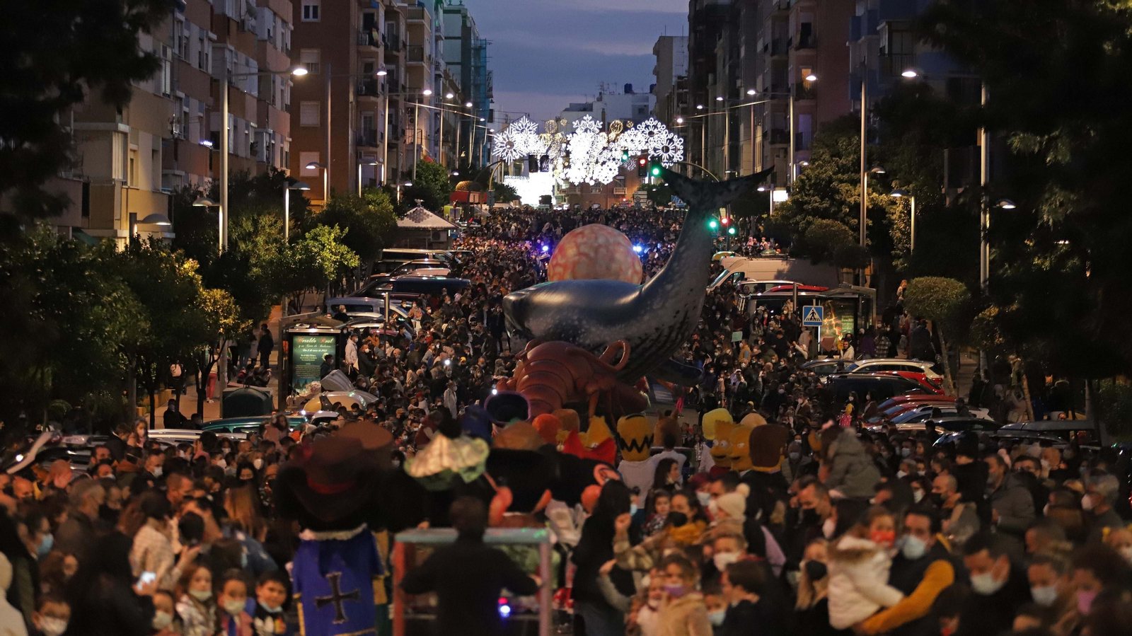 Fotos de la cabalgata de los Reyes Magos en Algeciras