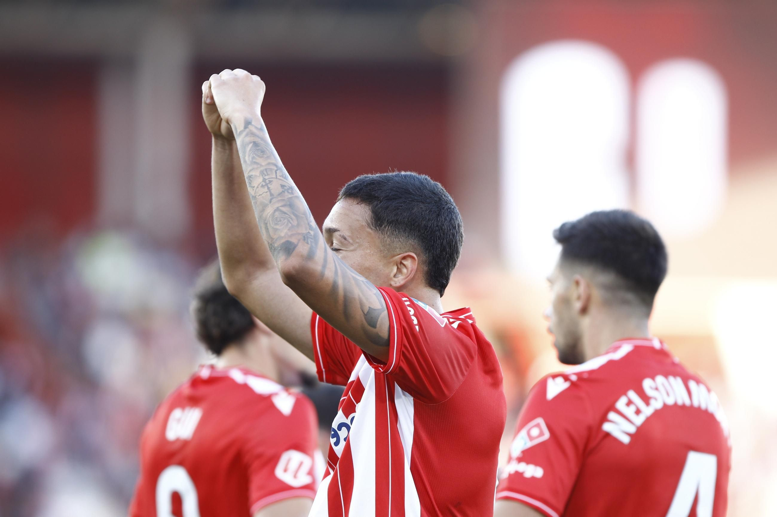 El partido U.D. Almería-Cádiz C.F. en imágenes