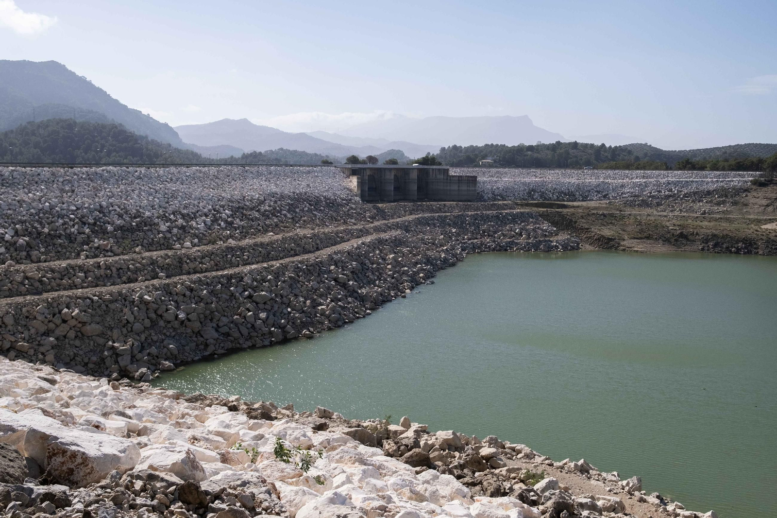 Los pantanos de Málaga, en fotos