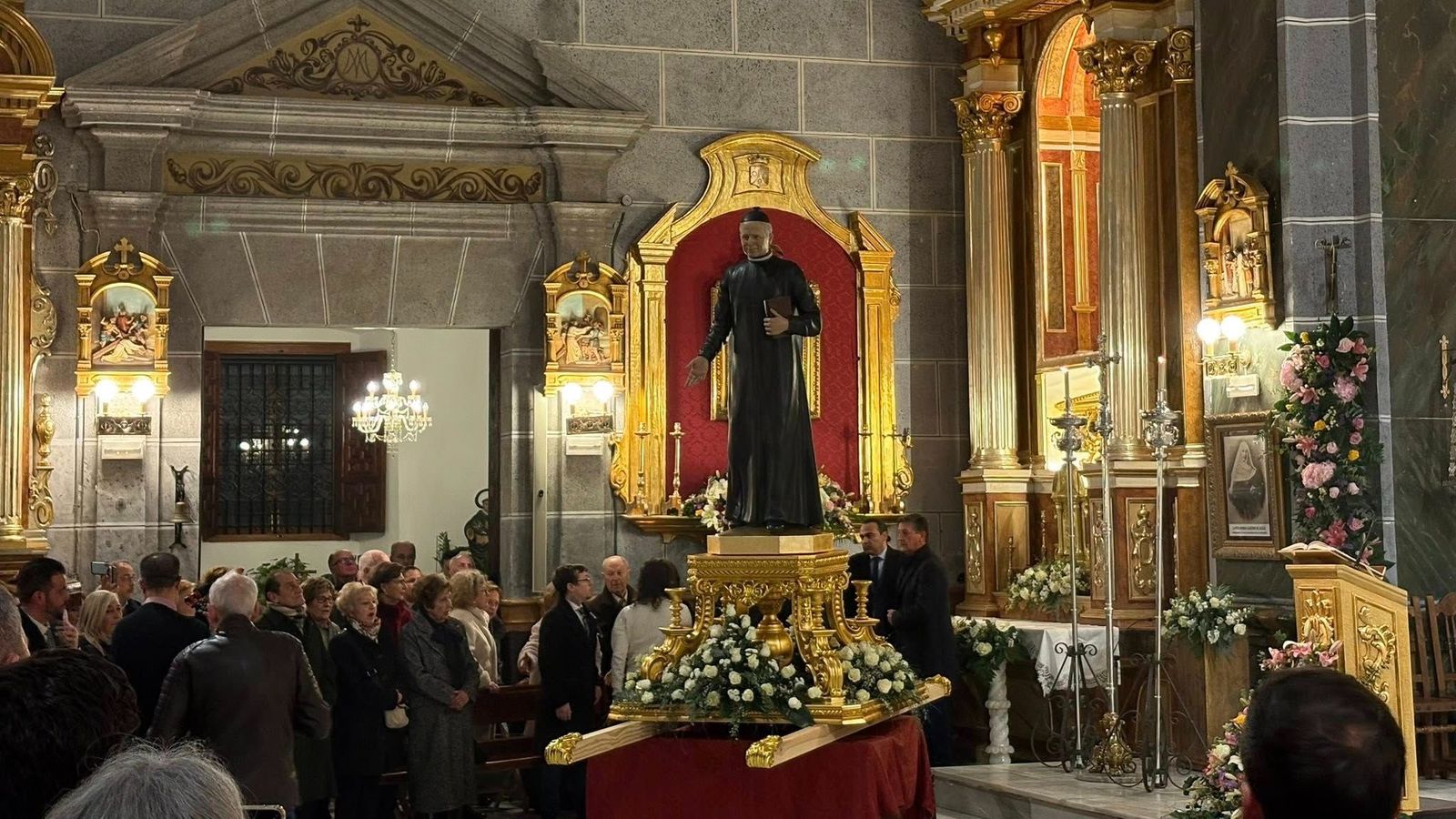 La figura se dio a conocer en la misa del domingo 8 de febrero.