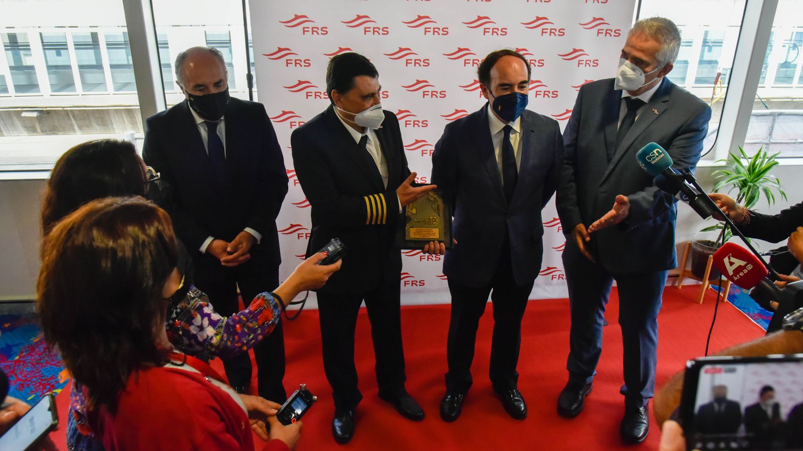 Las fotos de la inaguración del Ferry Levante Jet