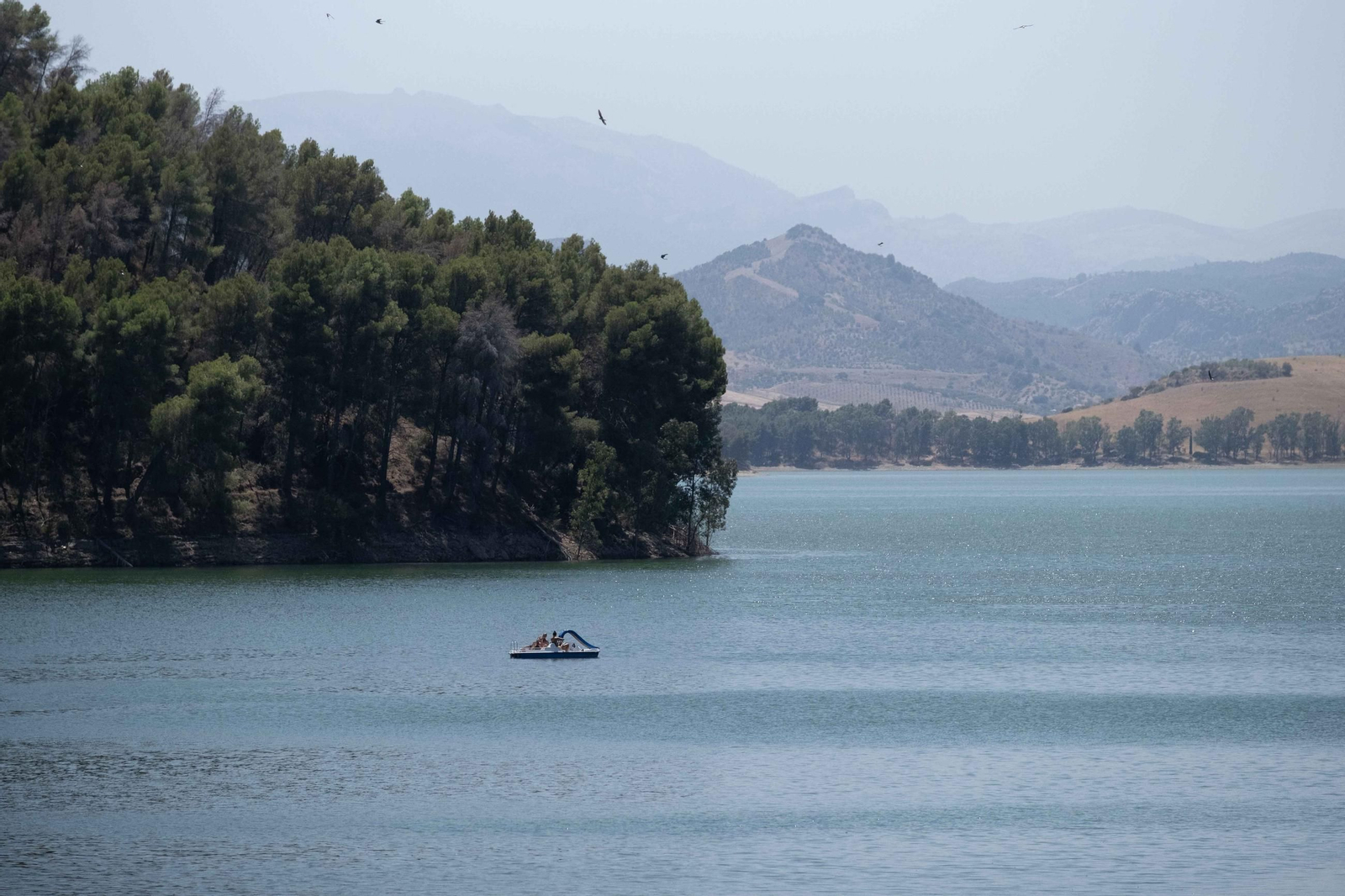 La 'playa' del interior, en imágenes