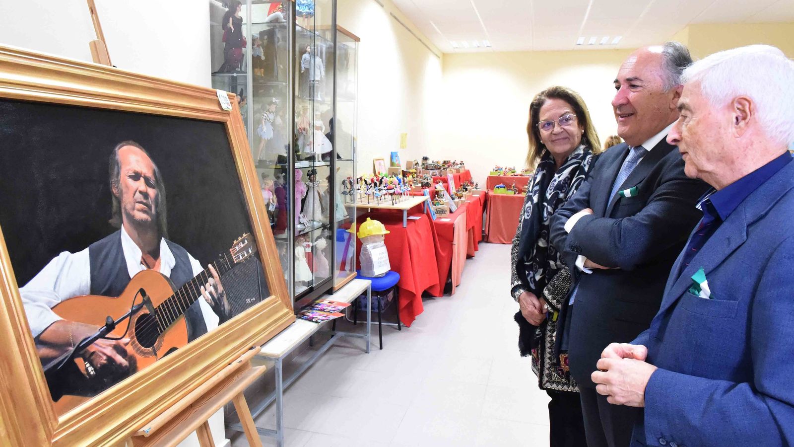 Inauguración benéfica de la exposición Reyes Magos 98
